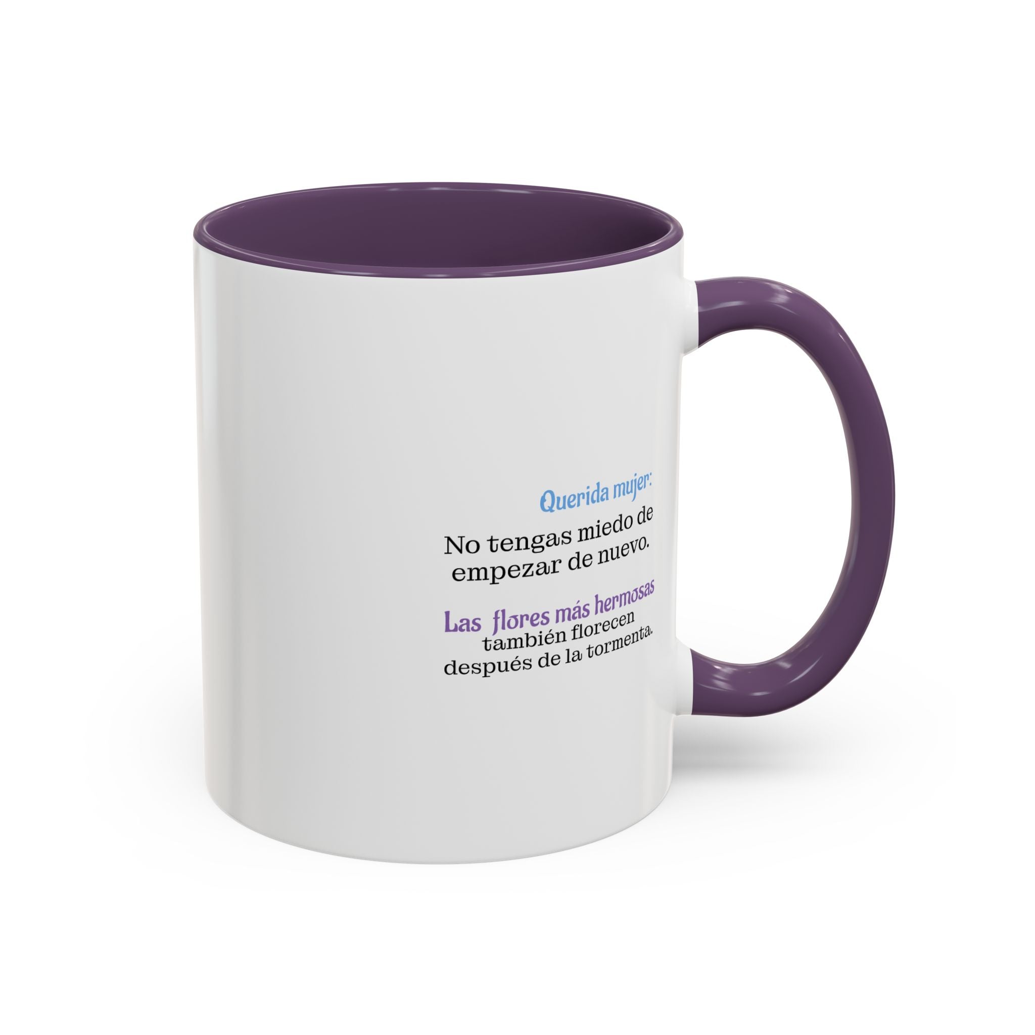 'Querida amiga: No tengas miedo. (11oz)