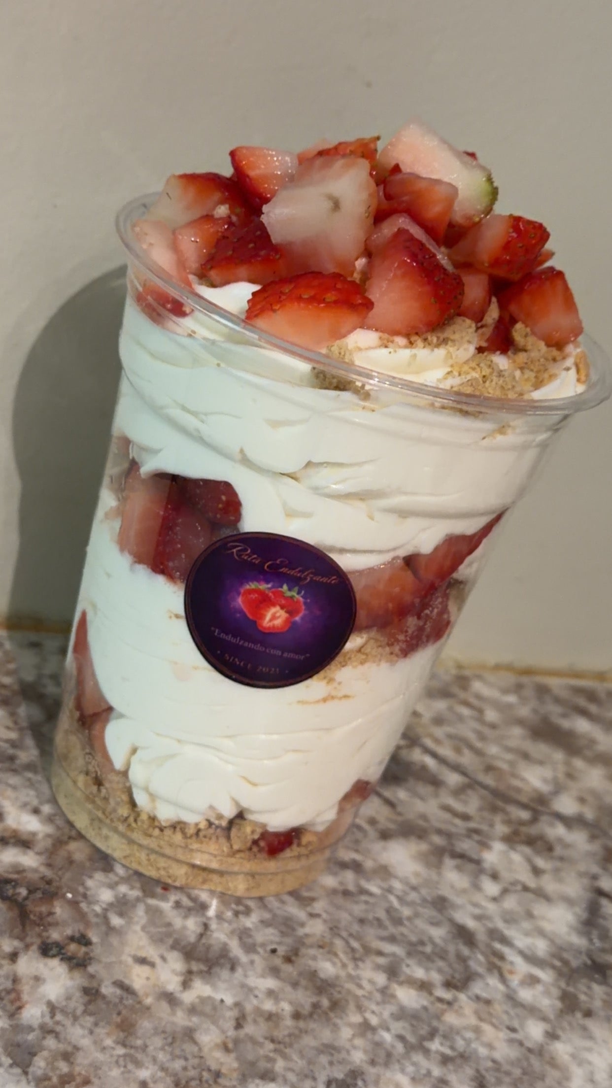 Strawberry Cheescake Cup