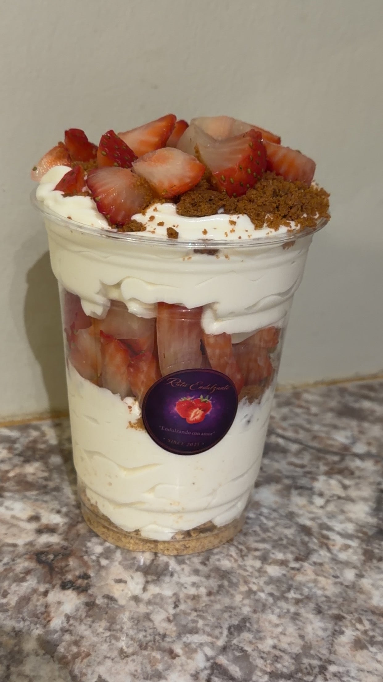 Biscoff Cheescake Cup